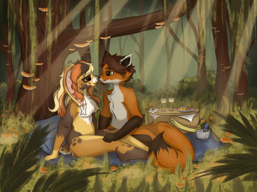 Rendered Scene ×2