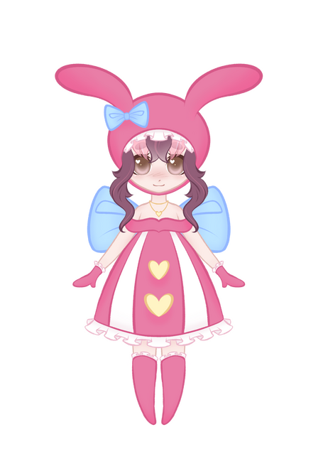 Colored Fullbody (Chibi Vtuber)